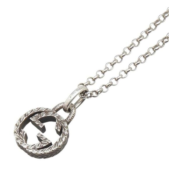 Pre Loved gucci Women metallic | silver Necklaces - Picture 1 of 8